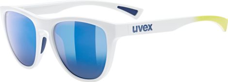 Lunettes Uvex Esntl Spirit Blanc/Verres Miroir Bleu
