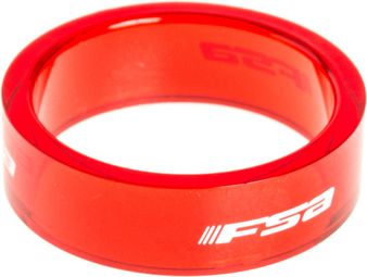 FSA Headset Spacer Polycarbonate 1-1/8'' Red