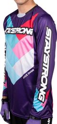 Maillot Staystrong Chevron Violet Adulte T.M
