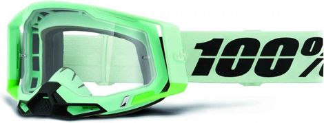 Masque 100% Racecraft 2 Palomar Vert - Ecran Clear