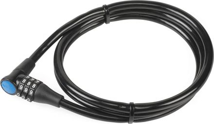 Candado de cable XLC CO-C14 8x1200mm Negro