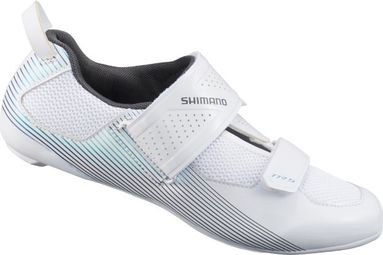 Chaussures de Triathlon Femme Shimano TR501 Blanc
