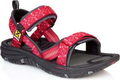 Source sandales pour femme Gobi Tribal Rouge-outdoor-rouge