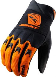 Kenny Track Long Gloves Black / Orange