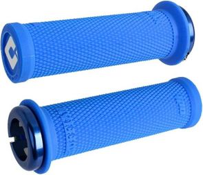 Pair of Odi Ruffian Mini Grips V2.1 110 mm Blue