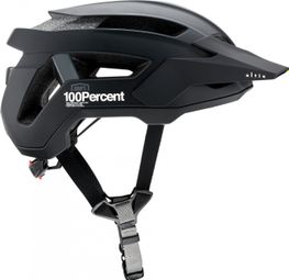100% Altis Black Helmet