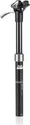 Lescopic T Seatpost with internal hose XLC SP-T09 Recoil 15 mm | Diameter 27.2 mm | Length 390 mm | D beat 100 mm Black