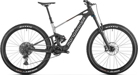 E-Mountainbike All-Suspend Mondraker Neat R Carbon Sram GX/NX Eagle 12V 360 Wh 29'' Schwarz/Silber 2024