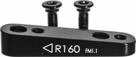 Adattatore posteriore TRP F6 Flat Mount 160mm FM verso FM
