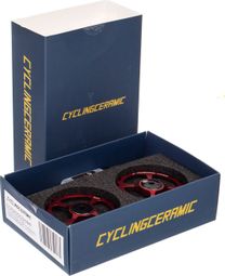CyclingCeramic Jockey Wheels Dura-Ace/Ultegra 10/11s Red