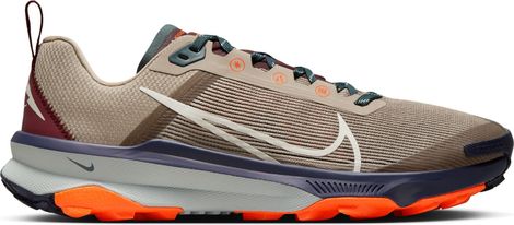 Trail Running Shoes Nike React Terra Kiger 9 Beige Bleu Orange