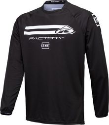 Kenny Factory Long Sleeve Jersey Black / White