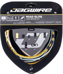 Kit Câble et Gaine Route Jagwire Road Elite Link pour Freins Or