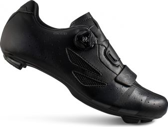 Zapatillas de carretera Lake CX176-X negras / Modelo horma ancha