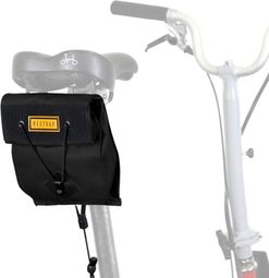 Sacoche de Selle pour Vélo Pliant Restrap City Saddle Bag Small Noir