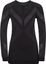 Long Sleeves Jersey Odlo Natural + Kinship Warm Black Women