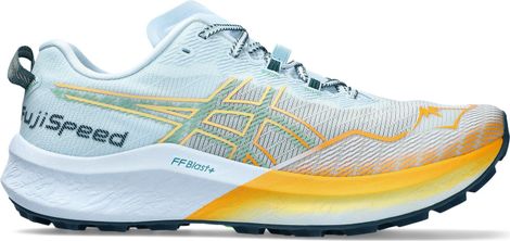 Asics Fujispeed 2 Blue Orange Trail Running Shoes