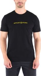 T-shirt nera da uomo con marchio Artilect Tee