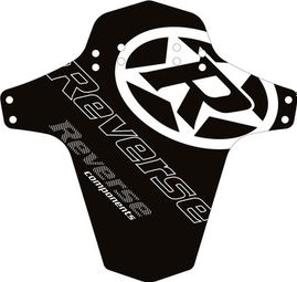 Guardabarros delantero Logo reverso negro / blanco