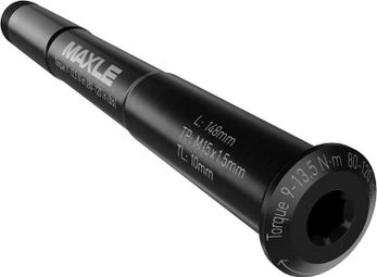 Assale anteriore Rock Maxle STEALTH Route 12x100mm / 118.5mm / Black