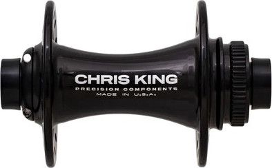 Buje delantero Chris King Boost Centerlock | 28 Agujeros | Boost 15x110 mm | Negro
