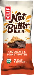 Energie-Bar-Schokoladen-Erdnussbutter Clif-Stab-Nuss-Butter gefüllt