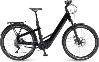 Winora Yakun 10 Bicicletta ibrida elettrica Shimano Deore 10S 750 Wh 27,5'' Blu Scuro 2023