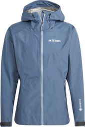 Waterproof Jacket adidas Terrex Xperior Paclite GTX Blue