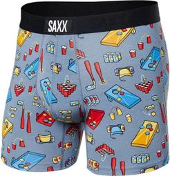 Boxer Saxx Vibe Super Soft Brief Beer Olympics Multi Couleurs Gris