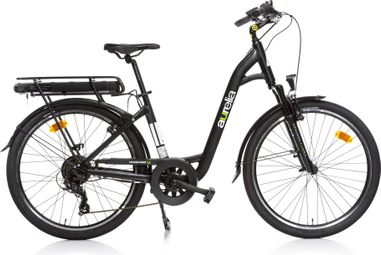 Vélo de Ville Electrique OGP Bike Aurélia 28'' Shimano 7V 250 Wh Noir