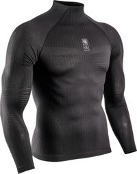 Maillot Manches Longues Thermique Compressport 3D Thermo 110g Noir