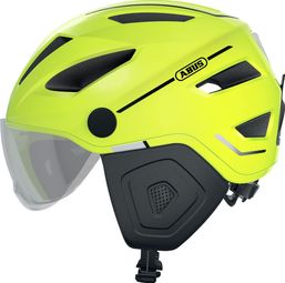Abus Pedelec 2.0 ACE Winter Kit Helmet Yellow Fluo