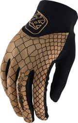Troy Lee Designs ACE SNAKE Gold Gloves Women