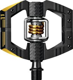 CRANK BROTHERS MALLET E 11 Clipless Pedals with Cage Black Gold