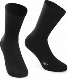 Pack de 2 paires de Socquettes ASSOS Essence Socks Black Series - TWIN PACK - 2 paires