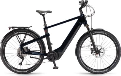 Winora Yakun 10 Uni Bicicleta Eléctrica Híbrida Shimano Deore 10S 750 Wh 27.5'' Azul Oscuro 2023