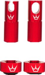 Accesorios para válvulas sin cámara de Peaty's x Chris King (MK2) Rojo