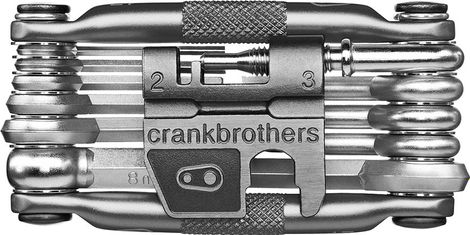 Crankbrothers M17 Multi-Tools 17 funzioni Nickel