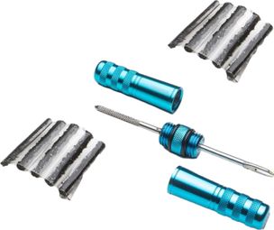 Tubeless Parts 8.3 Light Repair Kit Blue (10 x 3.5 mm drill bits + Tools)