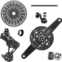 Sram X0 T-Type Eagle AXS Bosch ISIS 36 Teeth 12V Black (Without Gearbox)