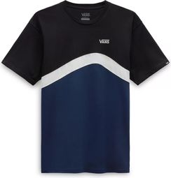 T-Shirt Manches Courtes Vans Sidestripe Bleu / Noir