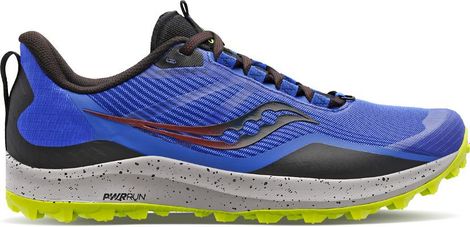 Refurbished Product - Trail Shoes Saucony Peregrine 12 Blue and Yellow