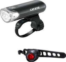 Cateye HL-EL135 en ORB Light Pair Black