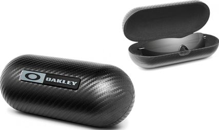 Custodia per occhiali Oakley Large in fibra di carbonio nera / Ref. 07-257