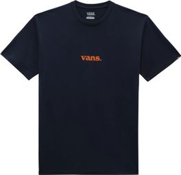 T-Shirt Manches Courtes Vans Lower Corecase Bleu Marine