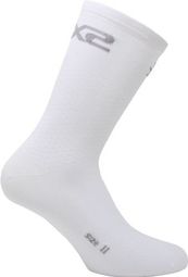 Sixs Short Logo Socks White