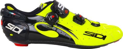 Refurbished Product - Sidi Wire Carbon Road Shoes Fluorescent Yellow 46