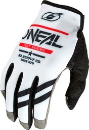 O'Neal MAYHEM SQUADRON V.22 Long Gloves White / Black