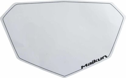 Fondo targa Maikun 3D Pro Bianco