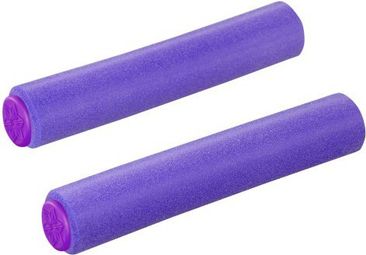 Paire de Grips Supacaz Siliconez XL Violet Fluo